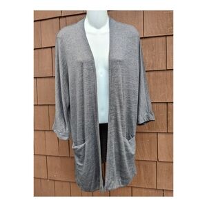Wilfred Free People grey dolman open cardigan small